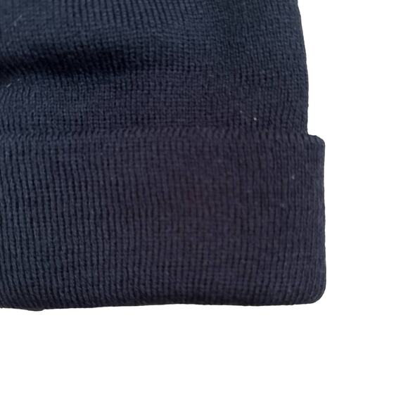 Cat & Jack Toddler Solid Beanie New Black - One Size - Cuffed and Ribbed - Picture 2 of 6